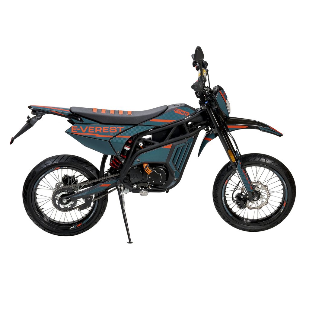 E-verest Supermotard 50cc, moto électrique tout terrain